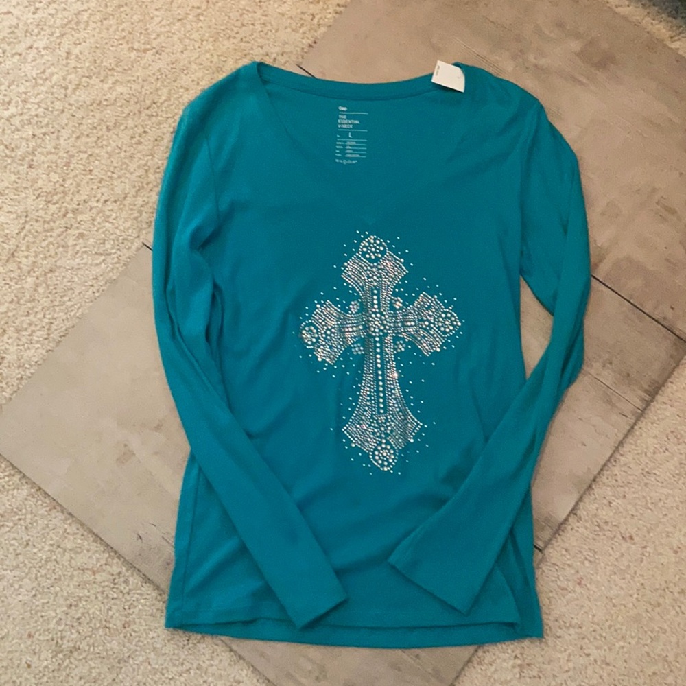 Bedazzled Gap Shirt